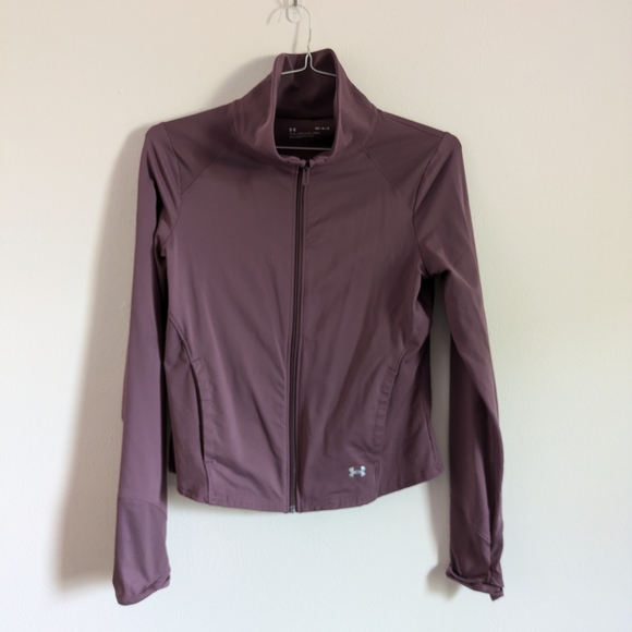 Under Armour Women's Purple Full-Zip Jacket - Picture 2 of 11
